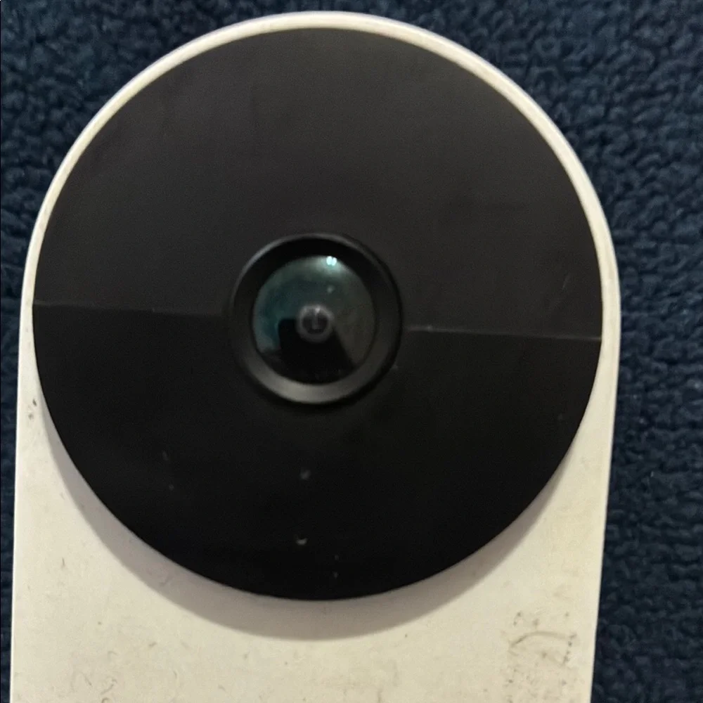 Google Video Doorbell in Black and White